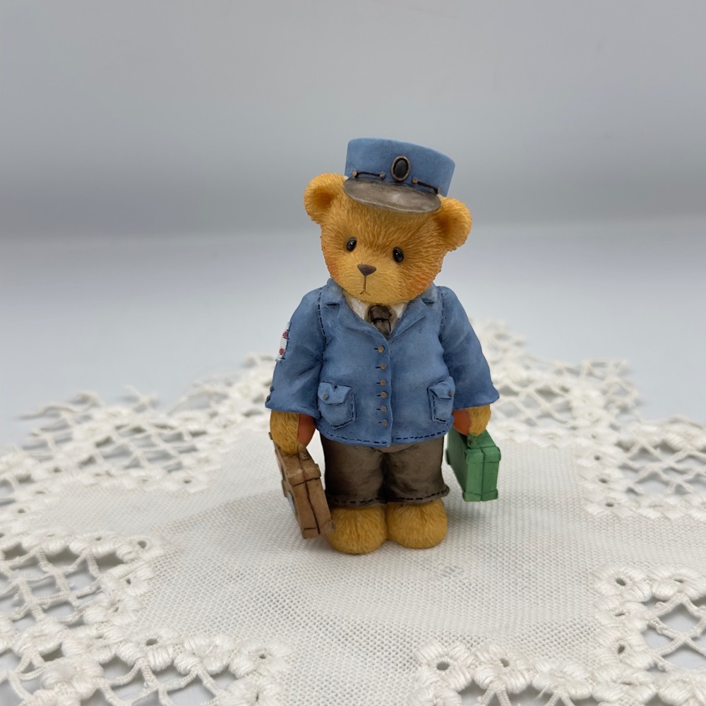 Cherished Teddies 1997 Enesco Club Exclusive Lloyd Symbol of Membearship CT103